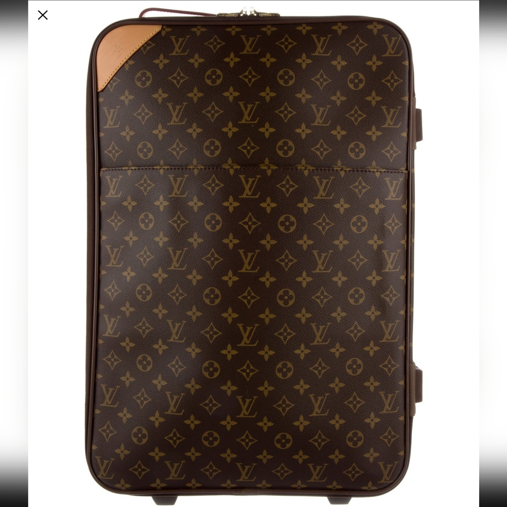 Authentic Louis Vuitton Monogram Pegase 55MM Carry On Luggage